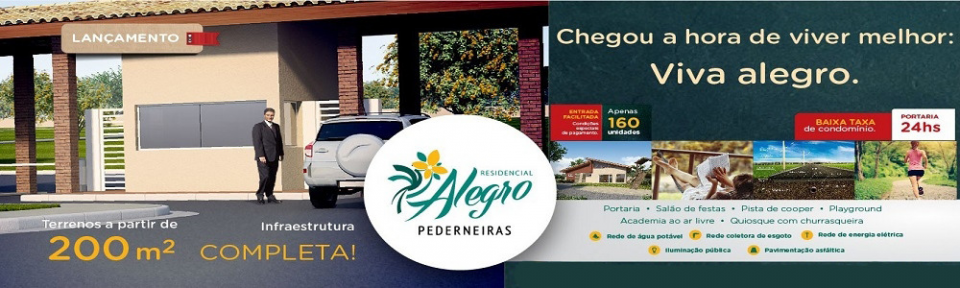 CONDOMÍNIO RESIDENCIAL ALEGRO - PEDERNEIRAS